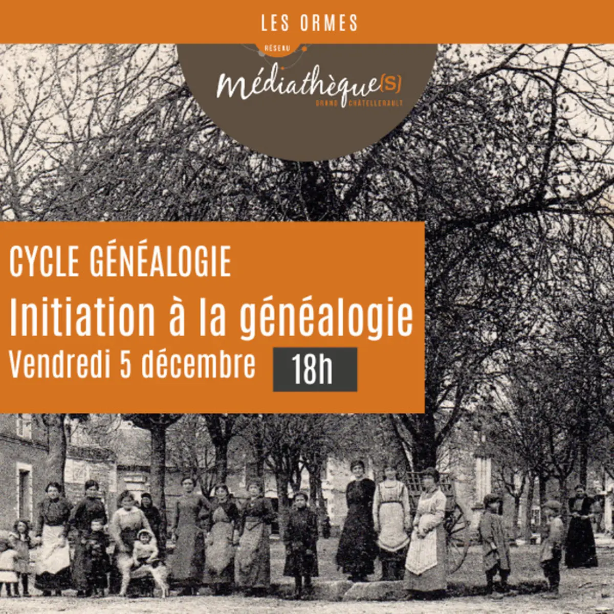 Cycle généalogie / Initiation ados et adultes