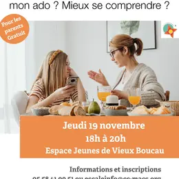 Cycle Info Parents : Comment mieux communiquer avec mon ado?