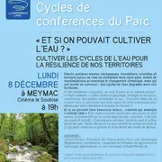 Cycles de conférences du Parc | Et si on pouvait cultiver l'eau ? par Simon Ricard