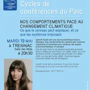Cycles de conférences du Parc : Notre comportement face au changement climatique par Samah Karaki