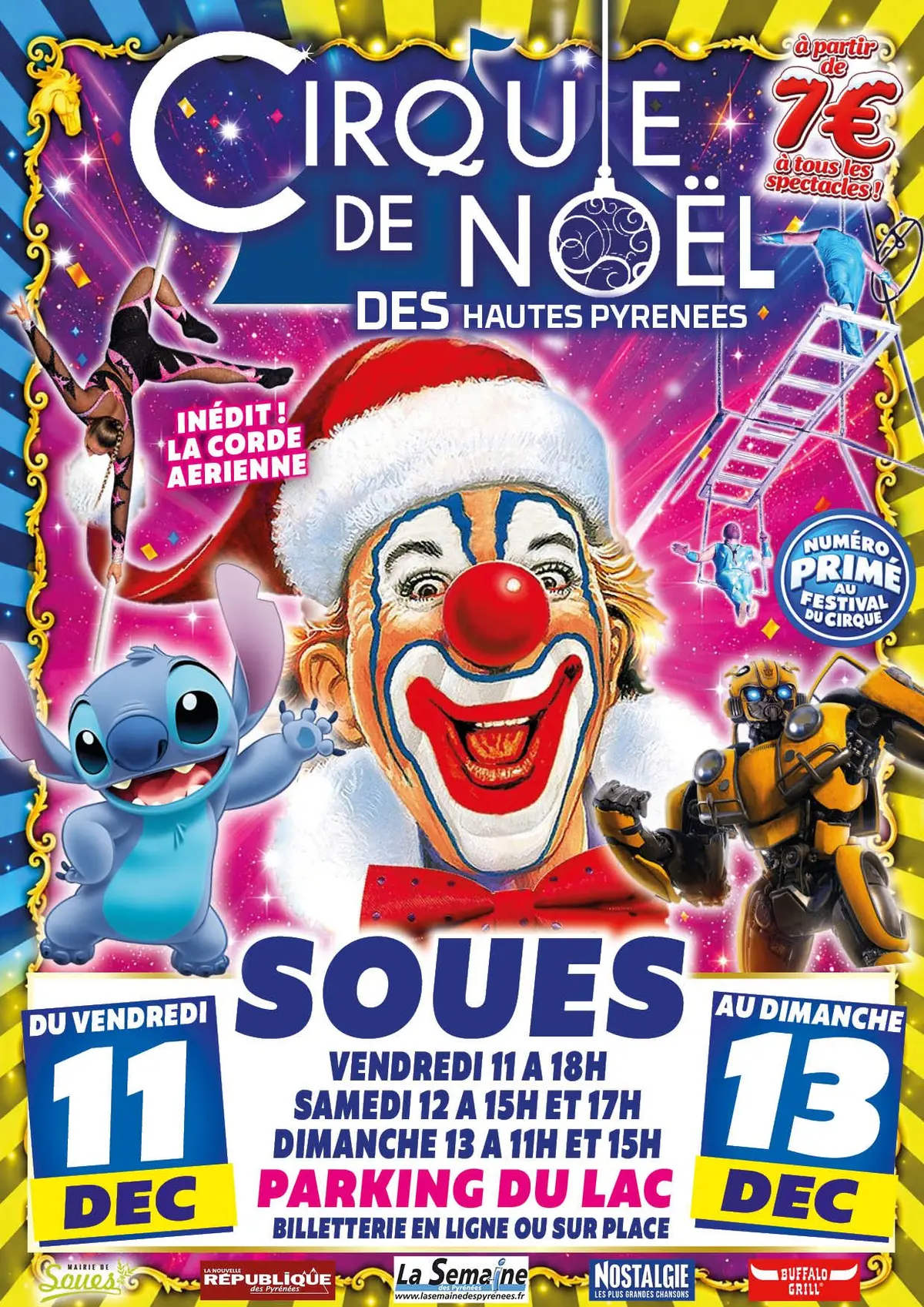 Cirque de Noel des Hautes-Pyrénées 2026