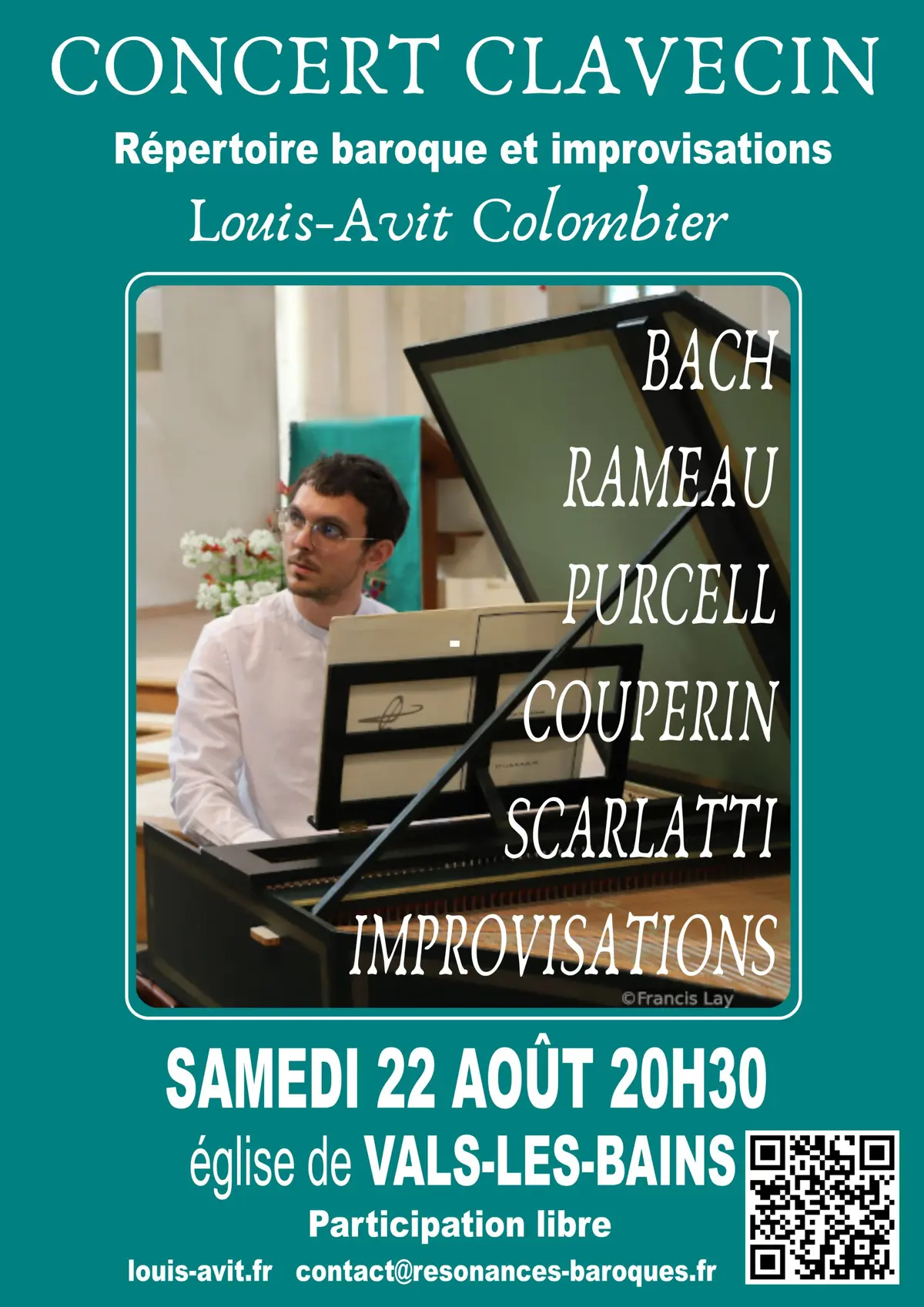 voyage baroque pour clavecin