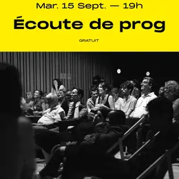 Écoute de prog de l'Espace Django