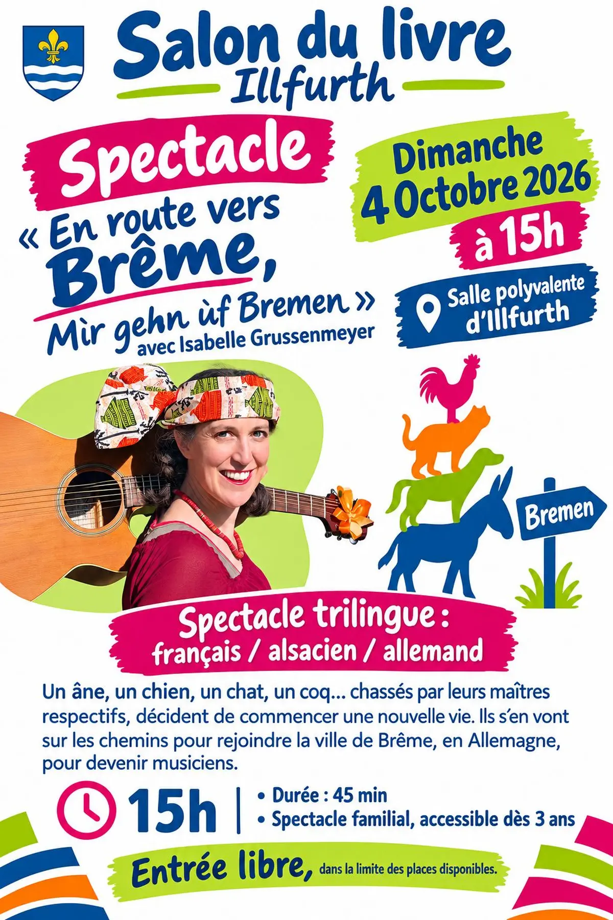 « En route vers Brême, Mìr gehn ùf Bremen »  