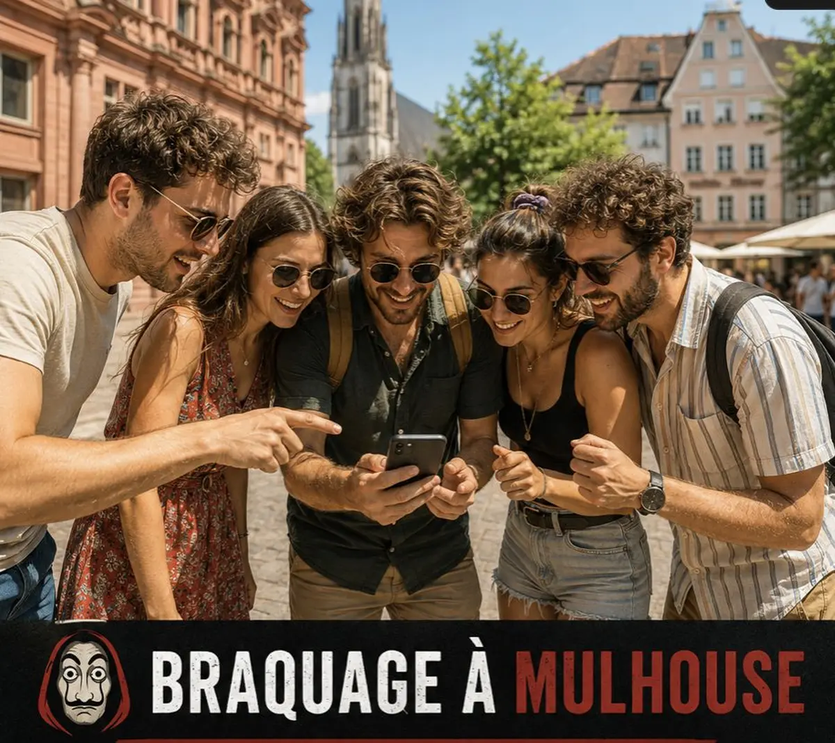 Week-end Escape game outdoor : Braquage dans la ville de Mulhouse