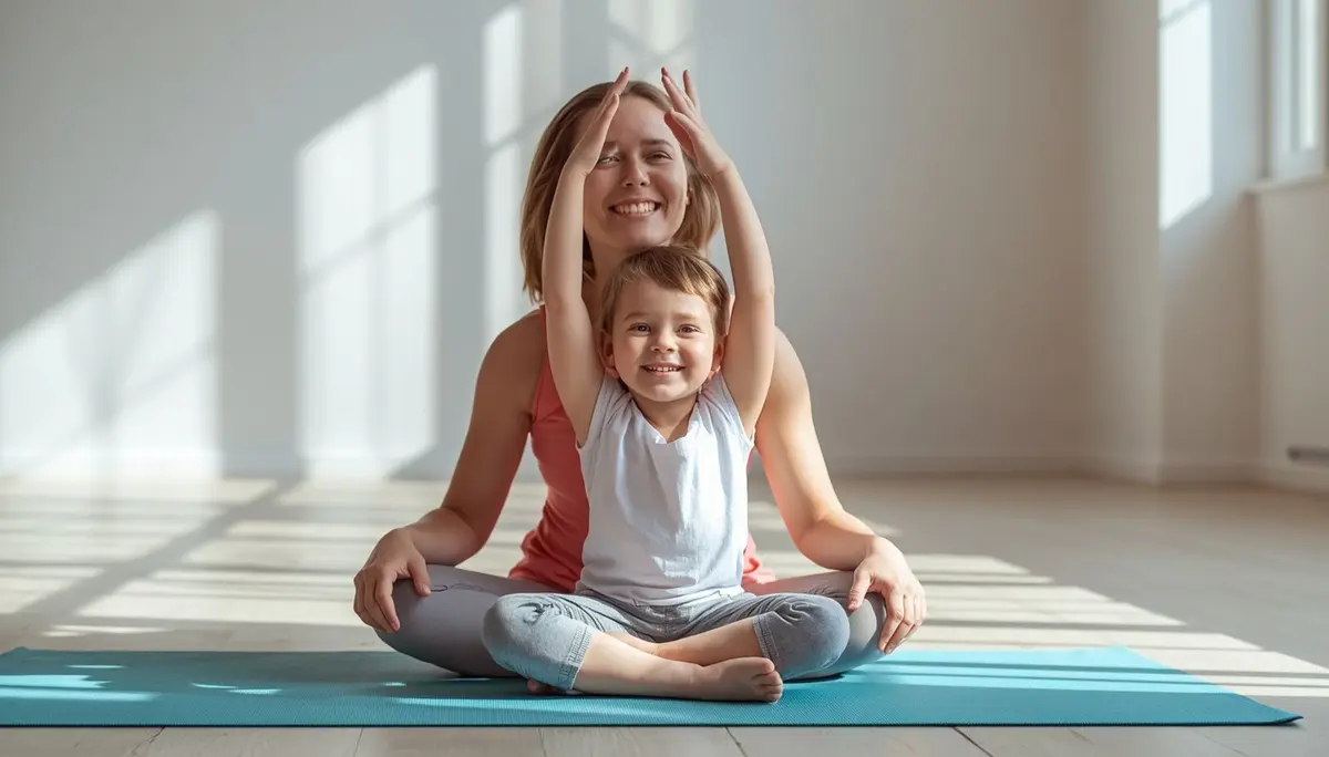 yoga parent enfant avec Peggy Blanchard 