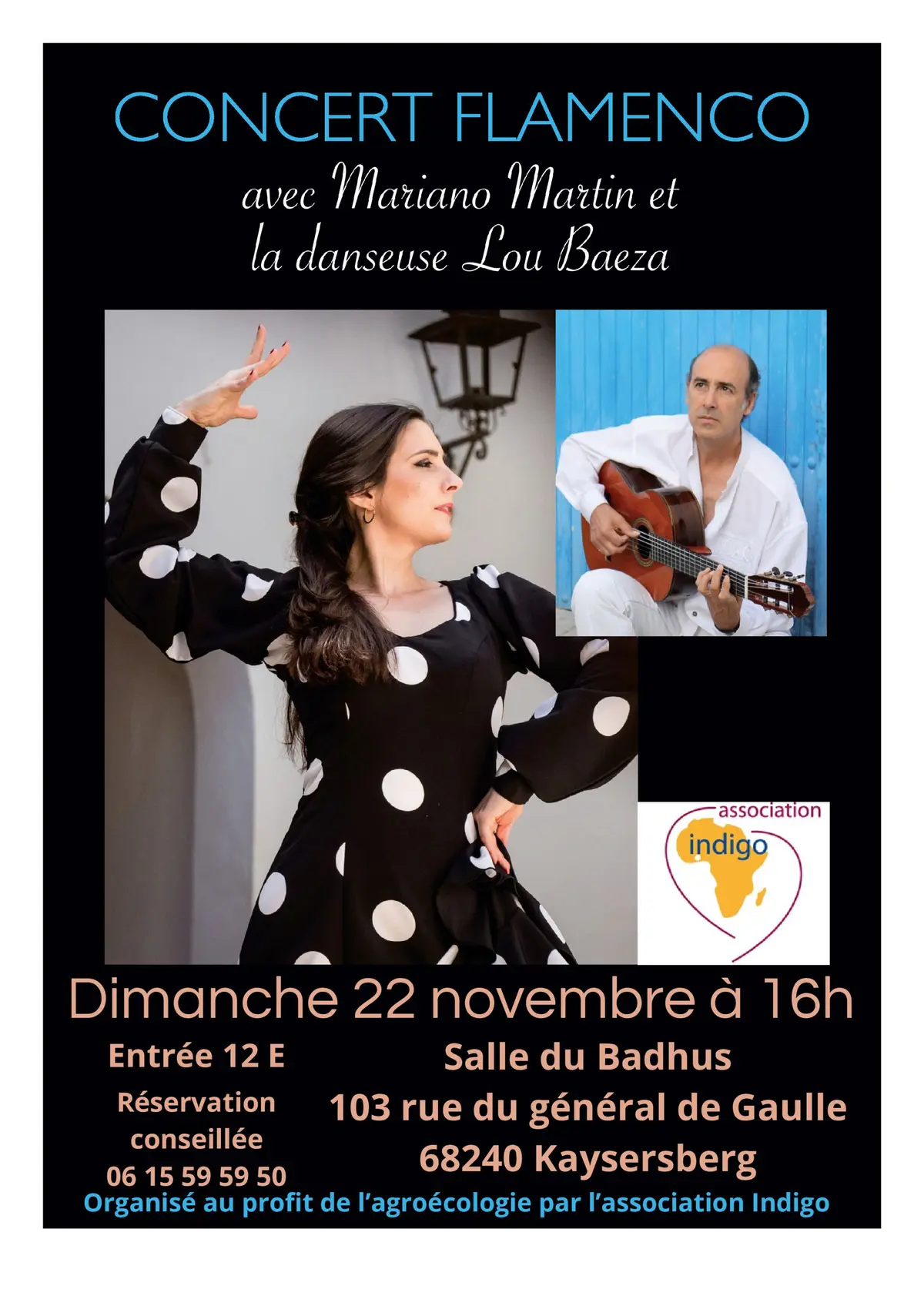 Concert Flamenco au Badhus à Kaysersberg