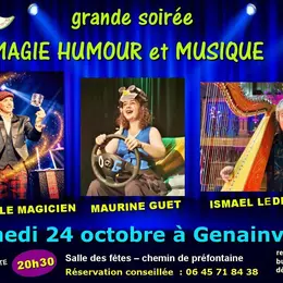 Festival Césarts-soirée magie-humour-musique
