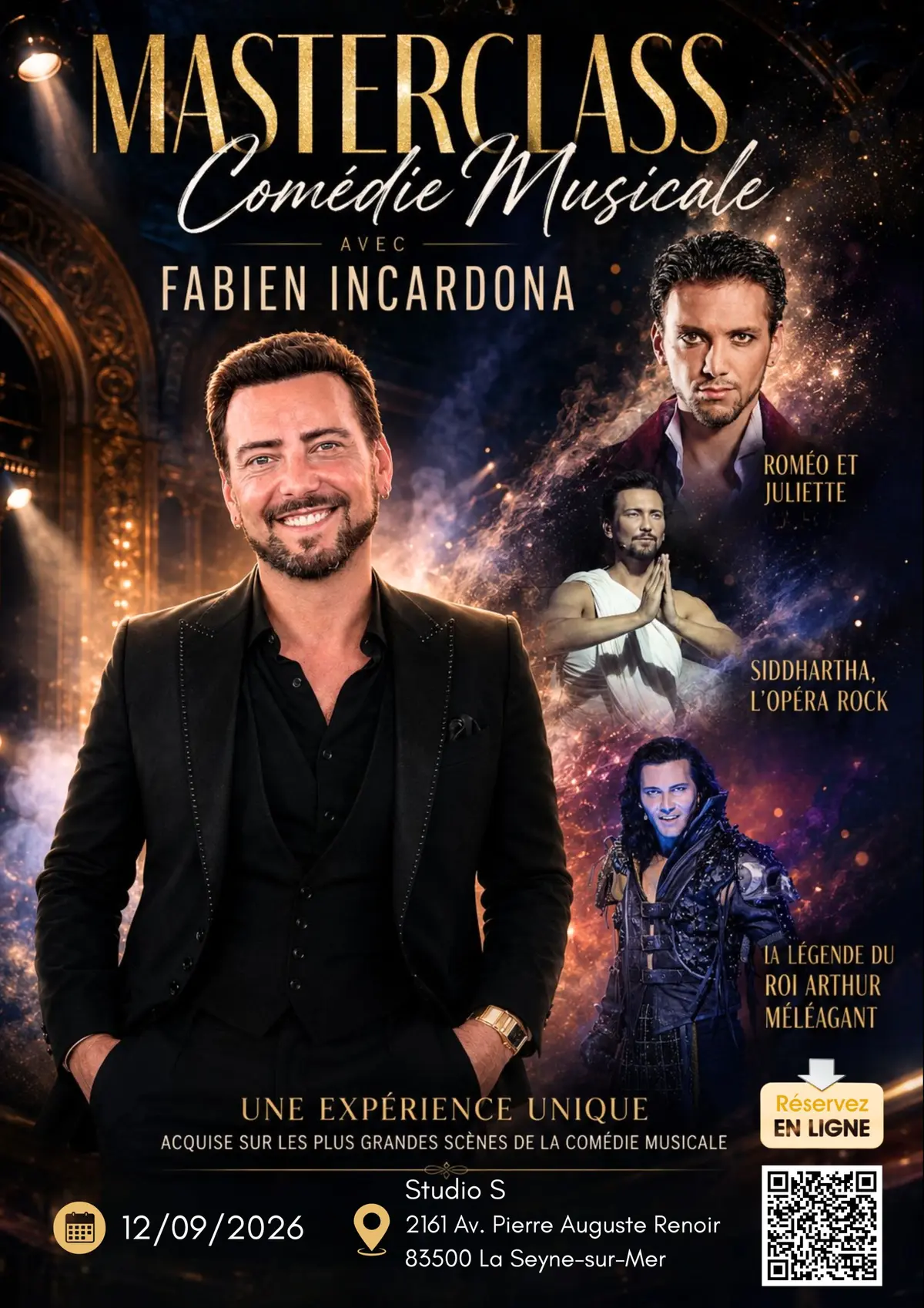 Fabien Incardona  - Masterclass Comédie Musicale