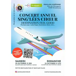 Concert annuel des Sing’lées : DESTINATION FEEL GOOD