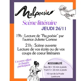 Scène ouverte littéraire