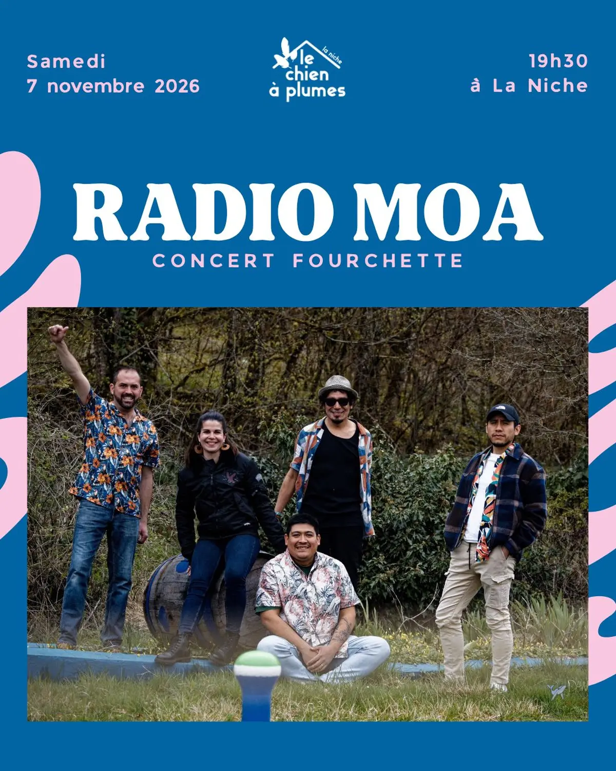 Concert fourchette avec Radiomoa