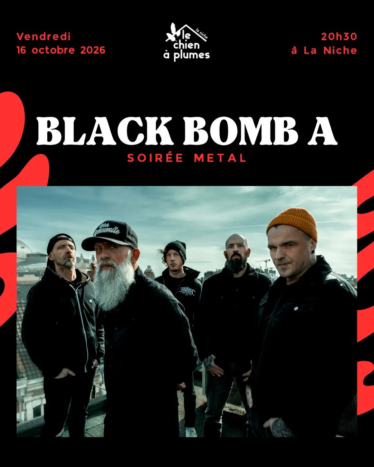 Soirée metal avec Black Bomb A