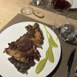 Soirées Entrecôte de Boeuf cuit au feu de bois