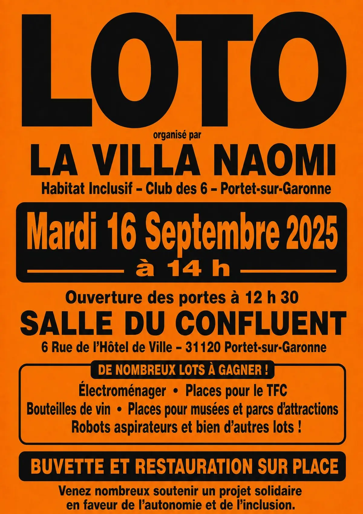 Loto solidaire 