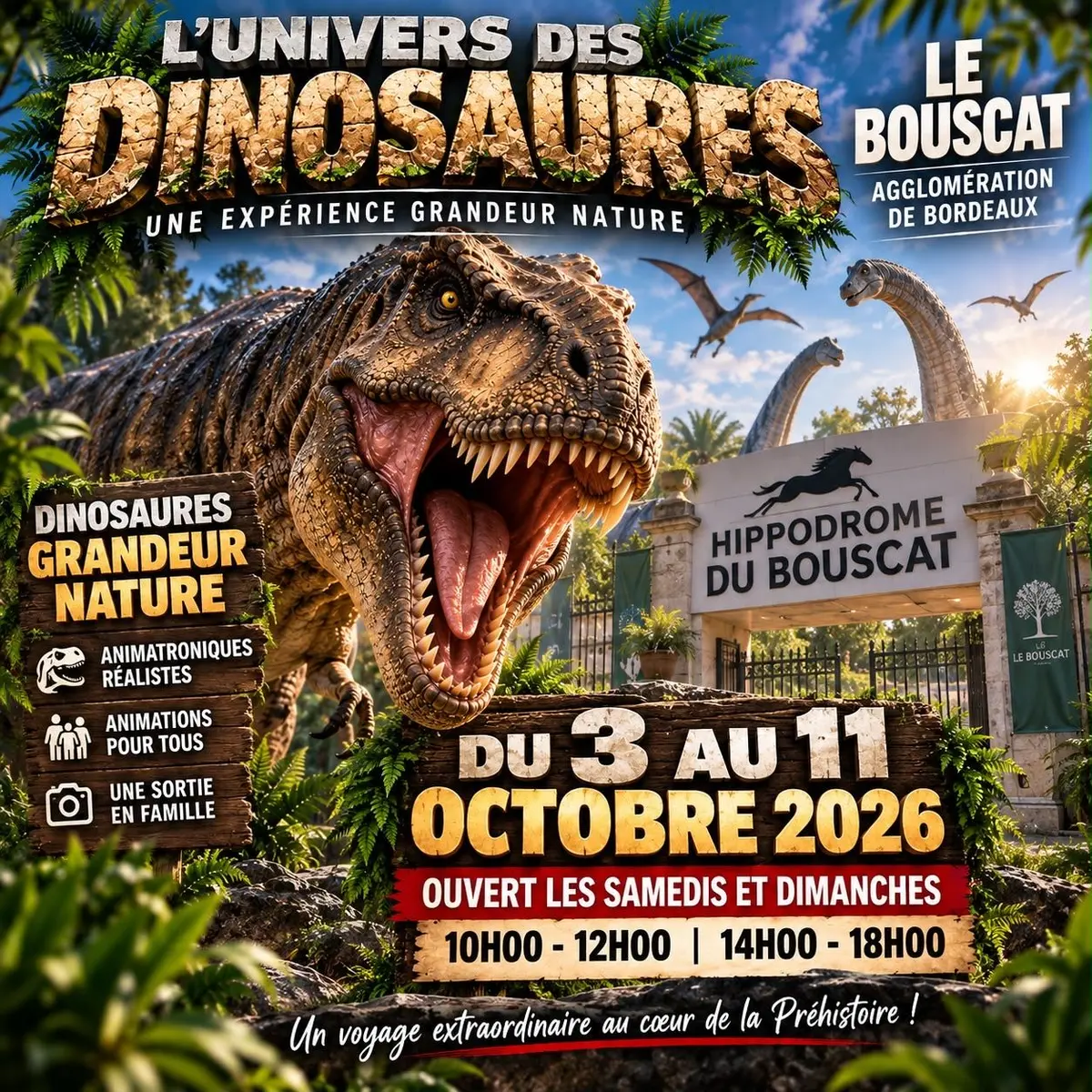 Super héros et dinosaure expo 