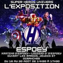 Super-héros et dinosaures expo