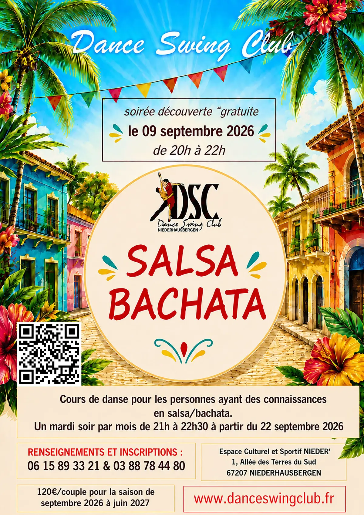 Cours de Salsa/Bachata  niveau Débutant +