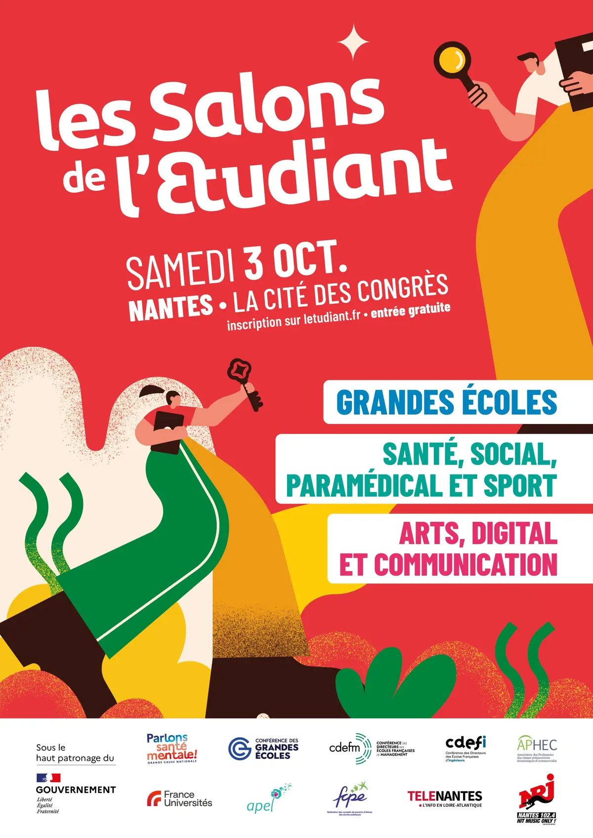 Le Salon grandes écoles à Nantes