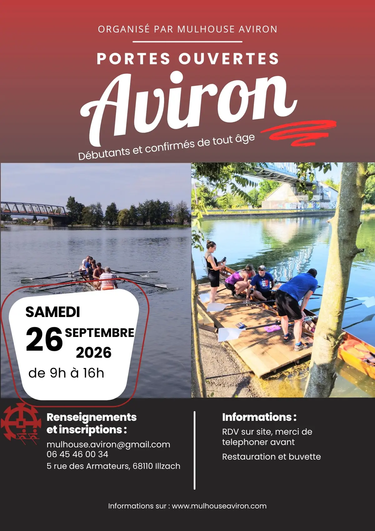 Portes Ouvertes Mulhouse-Aviron 