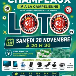 LOTO du 28 novembre 2026 à CHAMPEAUX (77720)