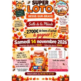 Super loto 2700€ bons d'achats