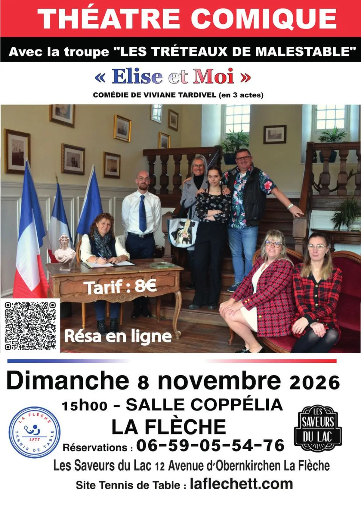 Théâtre Comique  Elise et Moi 