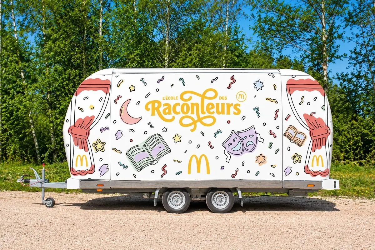 Lorient : le Bibliobus McDonald’s propose des ateliers lectures théâtralisée