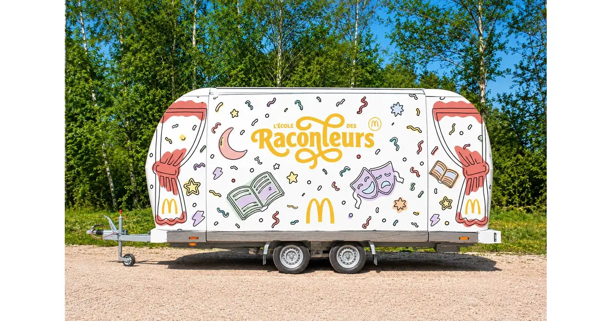 Lorient : le Bibliobus McDonald’s propose des ateliers lectures théâtralisée