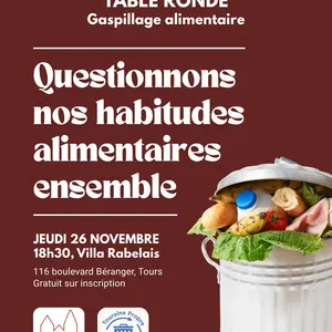 Table ronde autour du gaspillage alimentaire