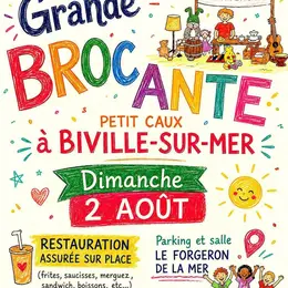 Grande brocante à Biville sur Mer 