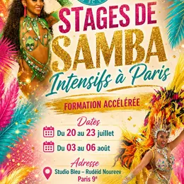 Apprendre la samba de Rio à Paris cet été