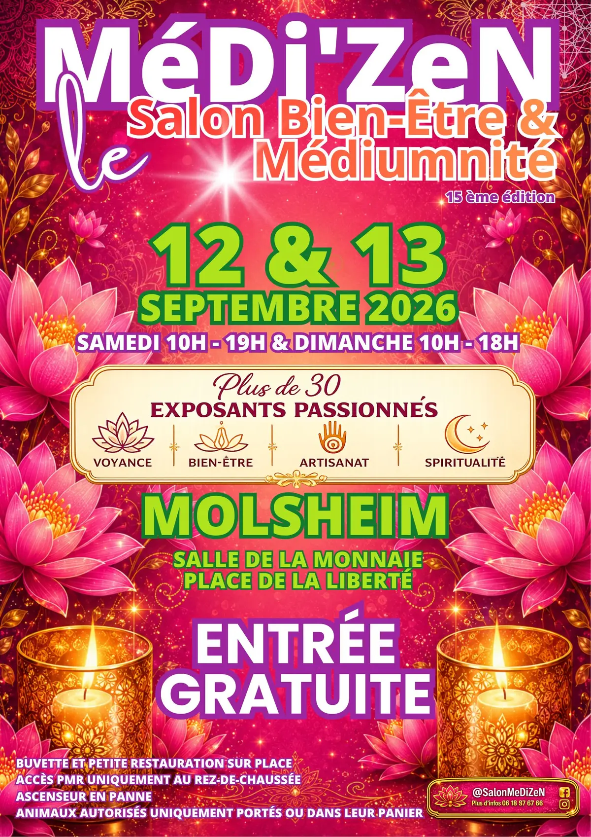 MéDi'ZeN salon Bien Etre & Médiumnité Molsheim 