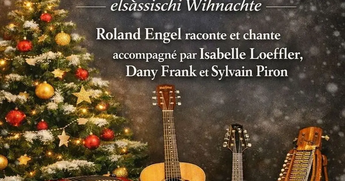 Veillée de Noël en alsacien avec Roland Engel et ses musiciens