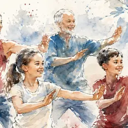 QI GONG et TAI CHI en famille, petits et grands  !