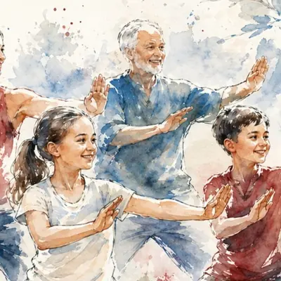 Qi Gong et Tai Chi en famille à Hirtzfelden