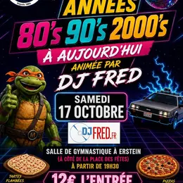 Soirée années 80's, 90's et 2000's