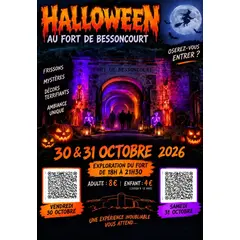 Halloween 2026 au Fort de Bessoncourt