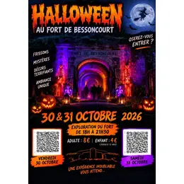 Halloween 2026 au Fort de Bessoncourt