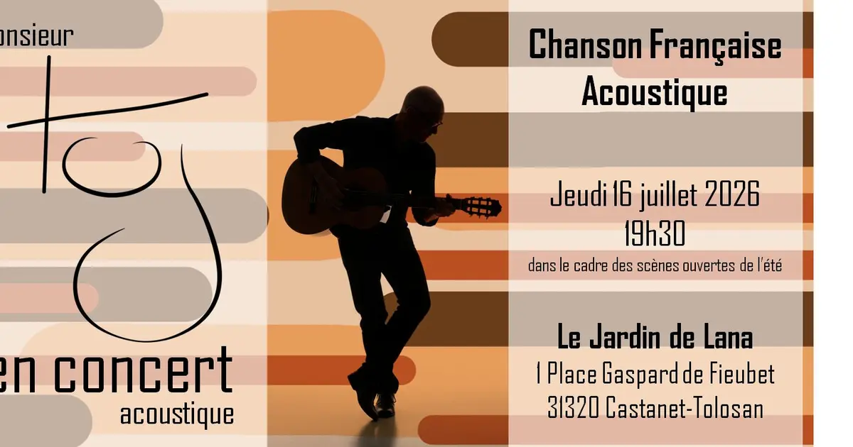 Monsieur Tuj en concert