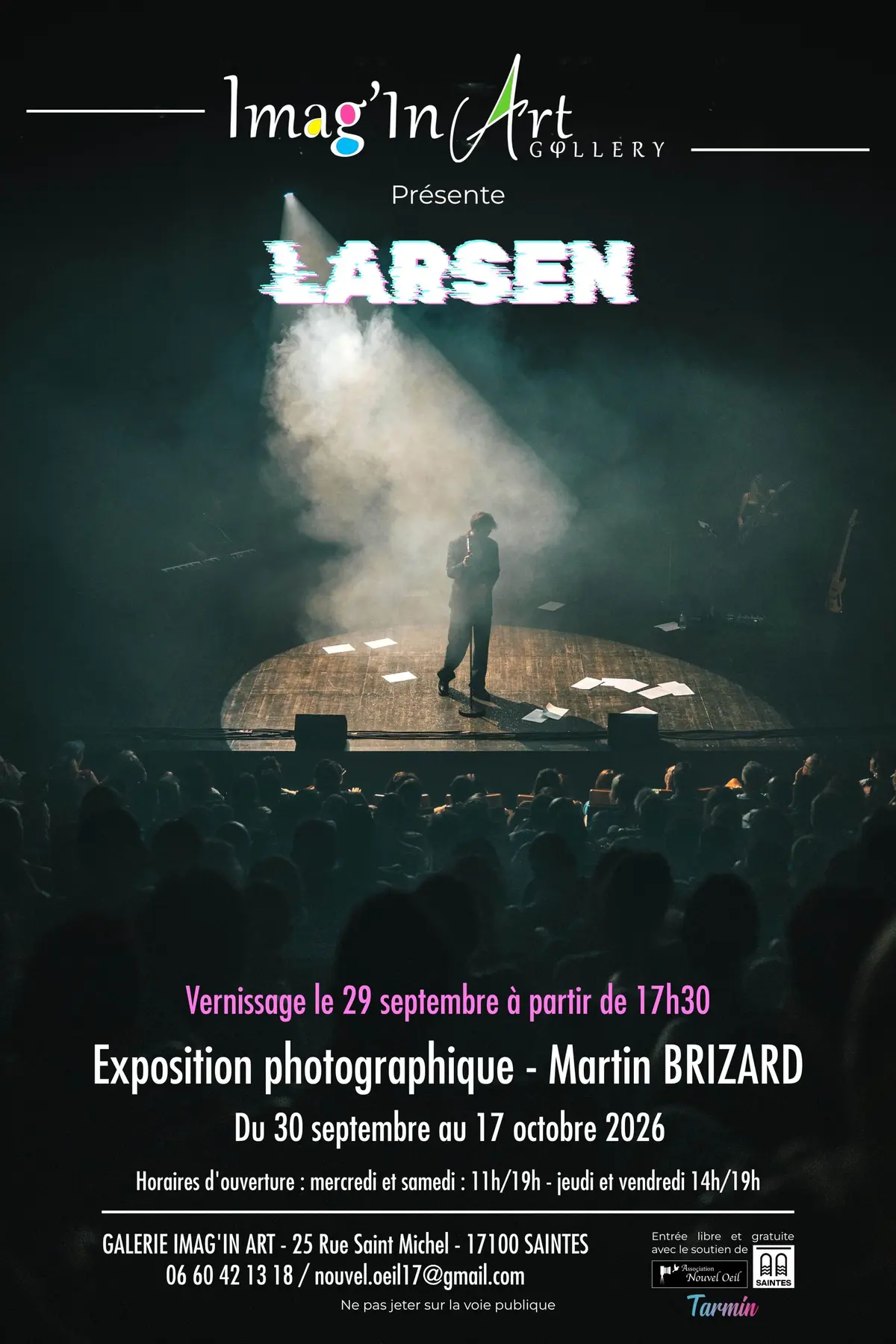 Exposition Photos  LARSEN  de Martin BRIZARD