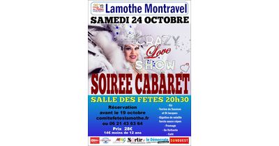 Soir&eacute;e Cabaret &ndash; Repas Spectacle sp&eacute;cial 90 ans