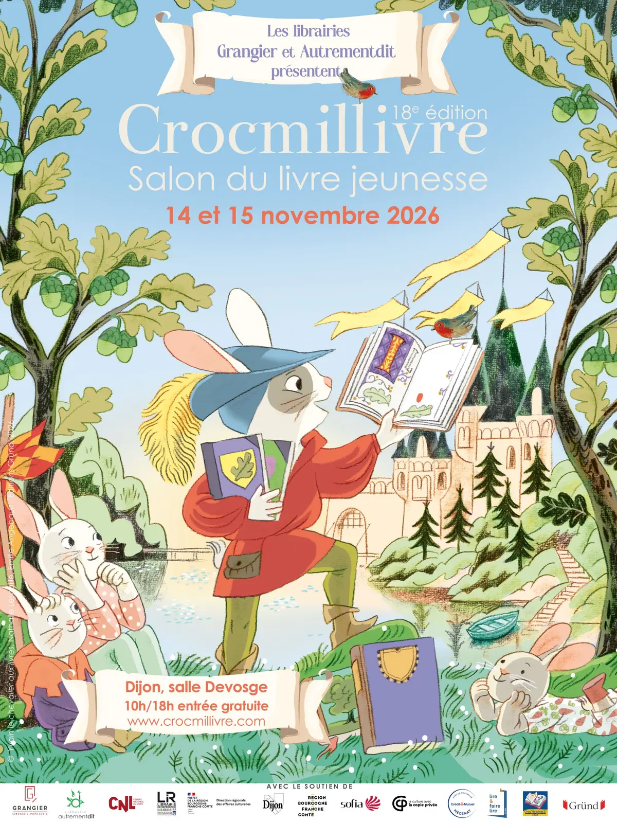Salon du livre jeunesse Crocmillivre - 18e édition