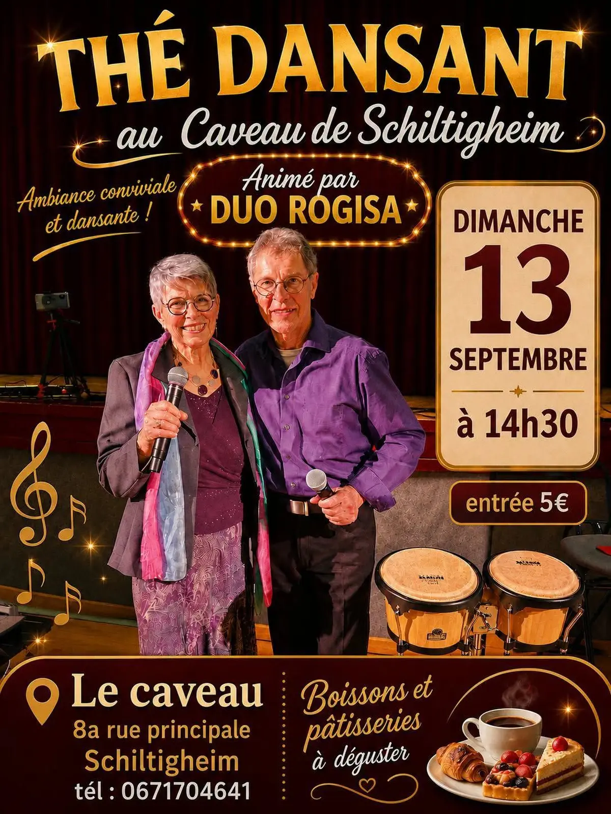 Thé Dansant au caveau de Schiltigheim