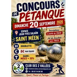 Concours de pétanque 