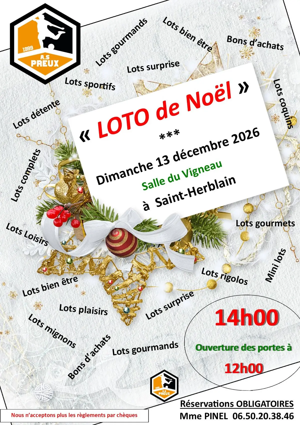 Loto de l'AS Preux Footbal