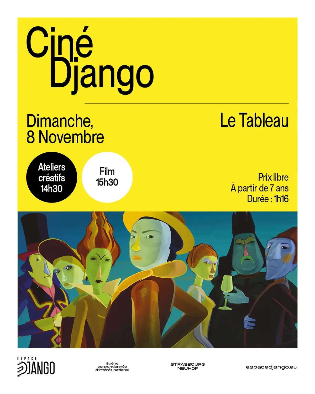 CinéDjango : Le Tableau