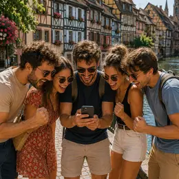 Vacances Escape game outdoor : Braquage dans la ville de Colmar