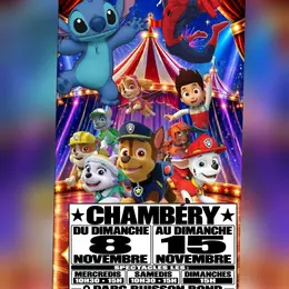 Spectacle cirque chambery 