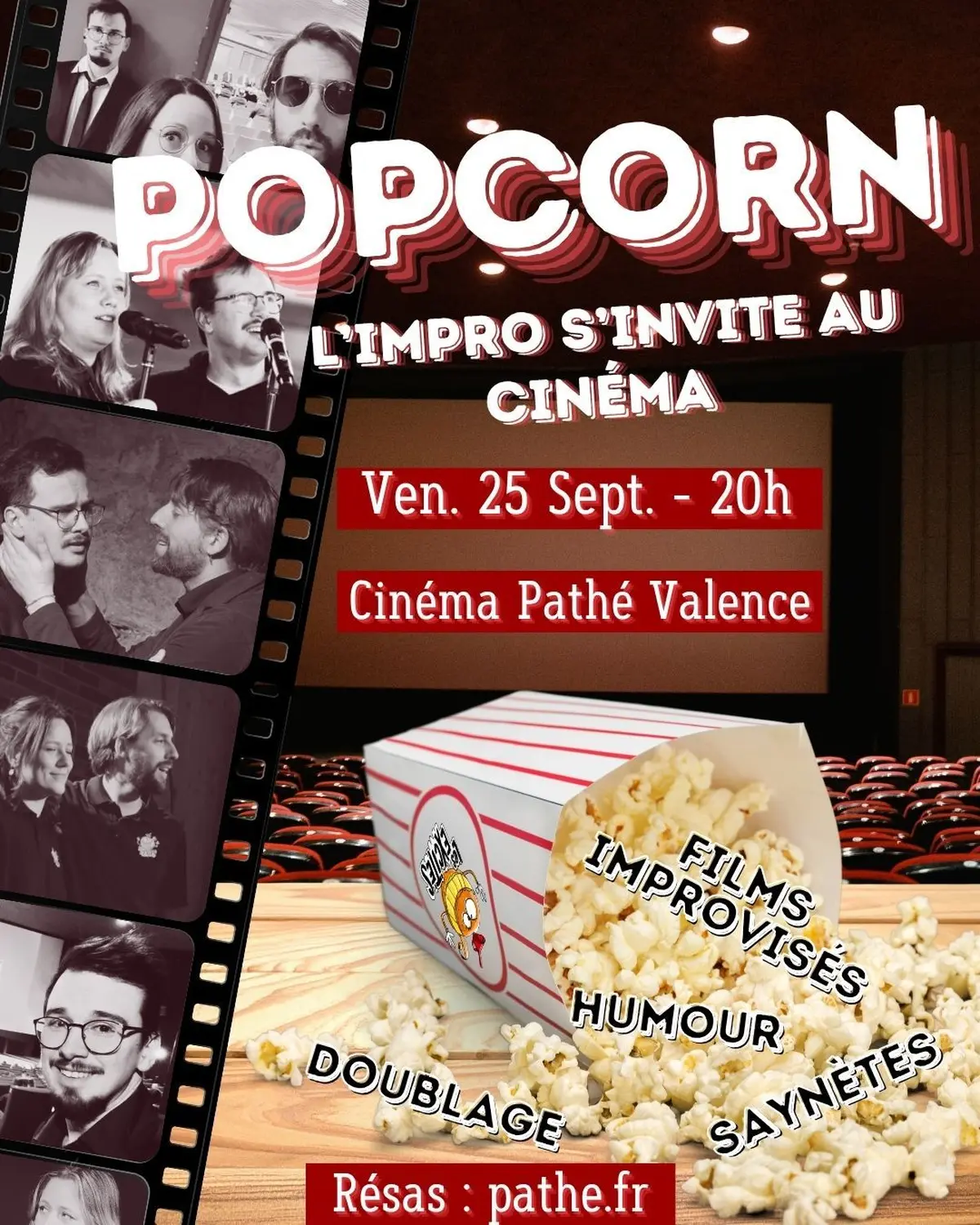 PopCorn - L'impro s'invite au cinéma